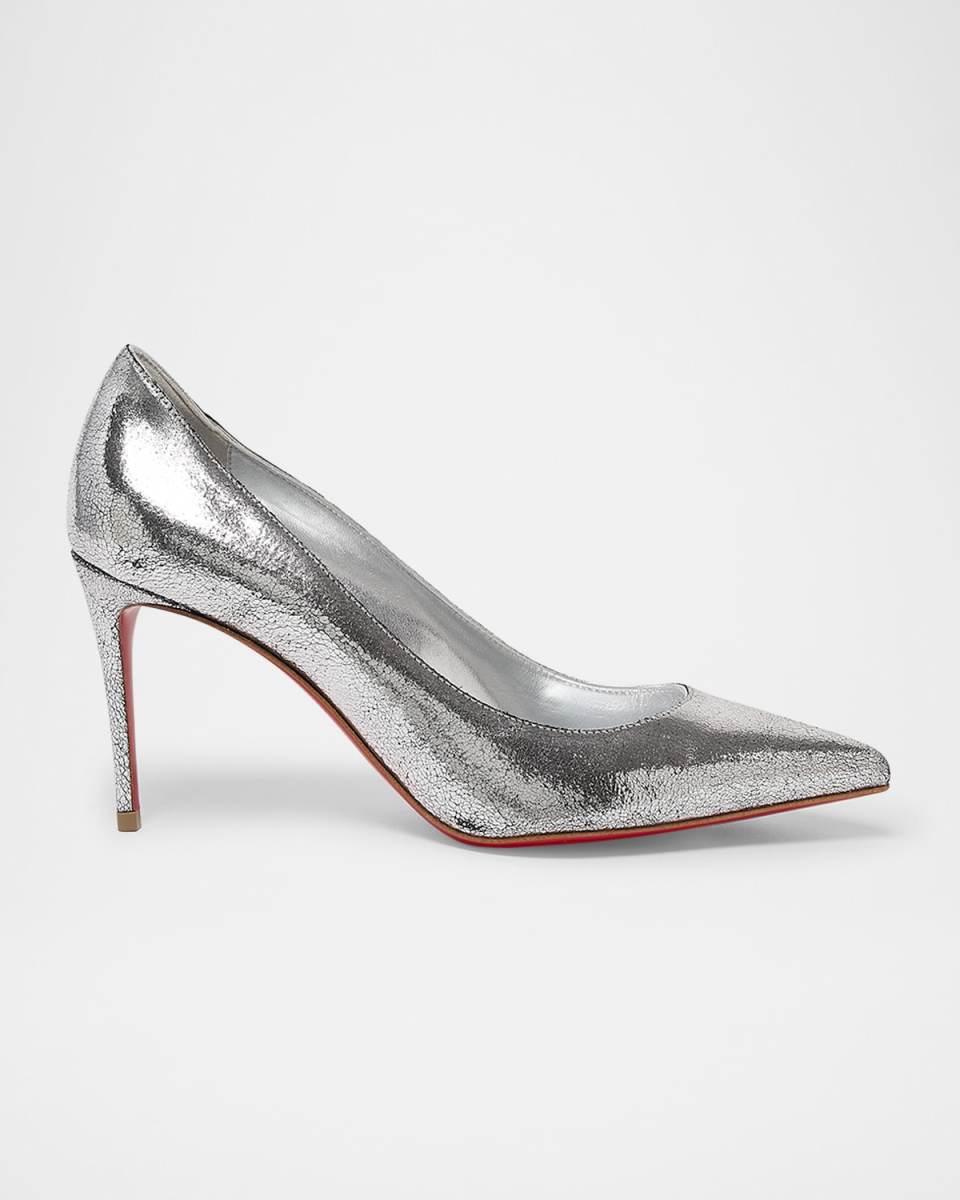 Kate Metallic Red Sole Classic Pumps